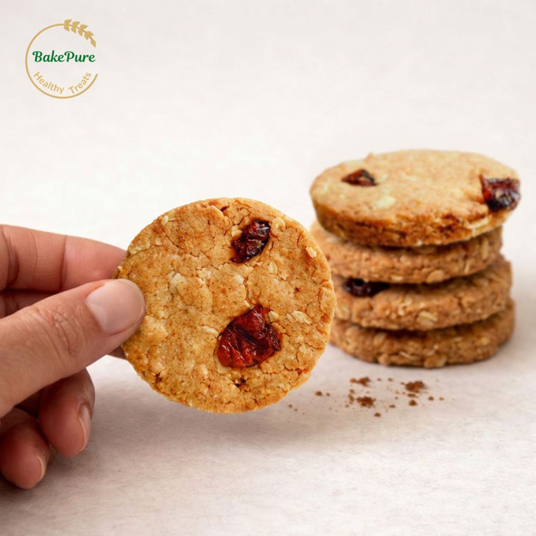 Sugar free Oats & Cranberry Cookie