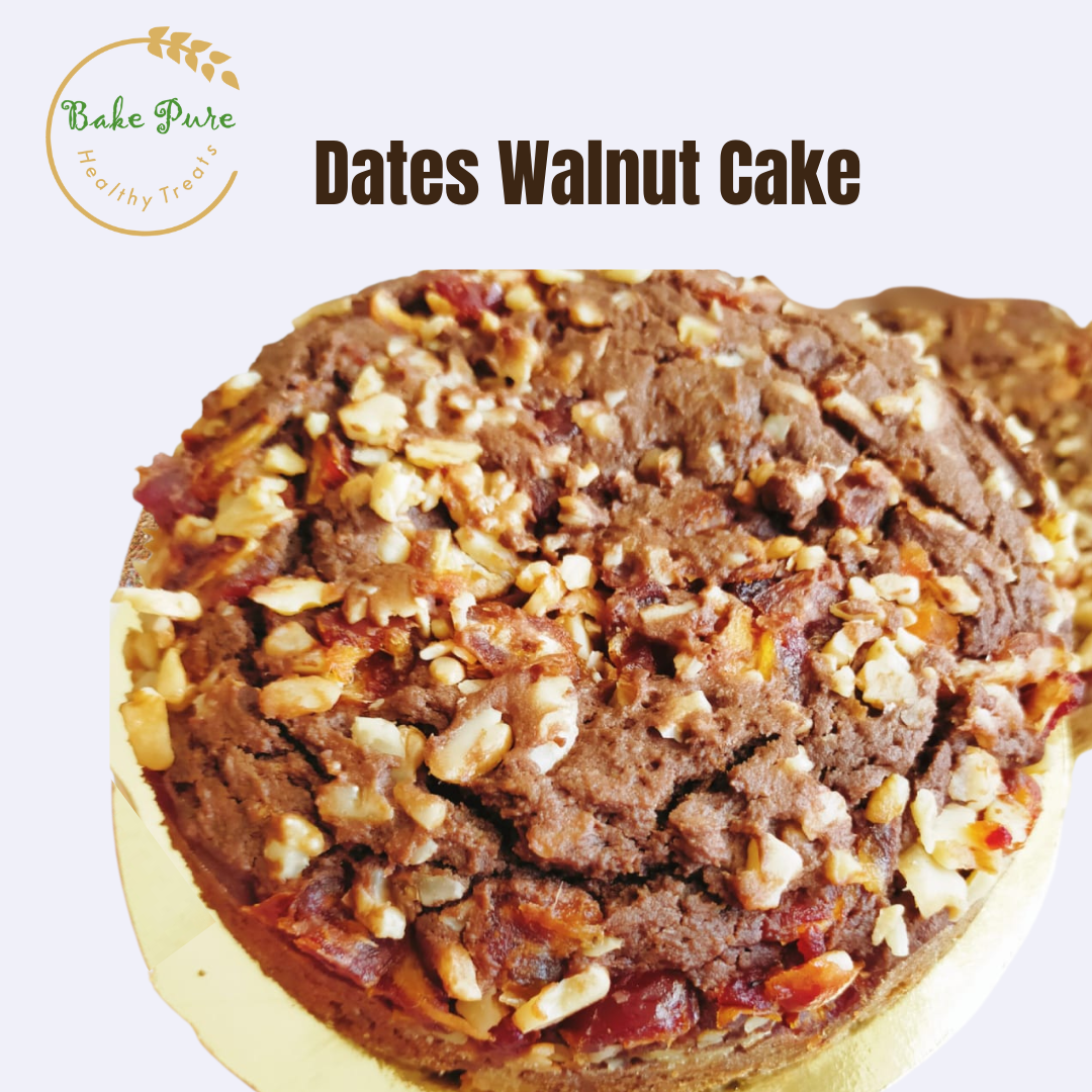 Dates & Walnut Sponge Cake