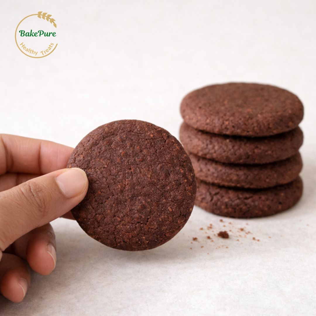 Ragi Chocolate & Orange Cookies