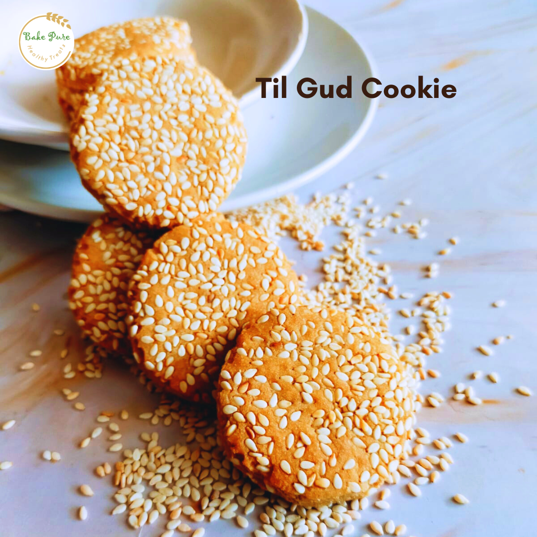 Til Gud (Sesame Jaggery) Cookies