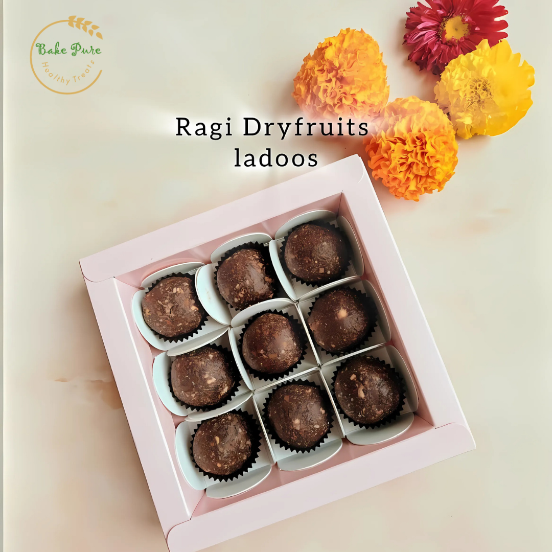 Ragi Dry-fruit Ladoo