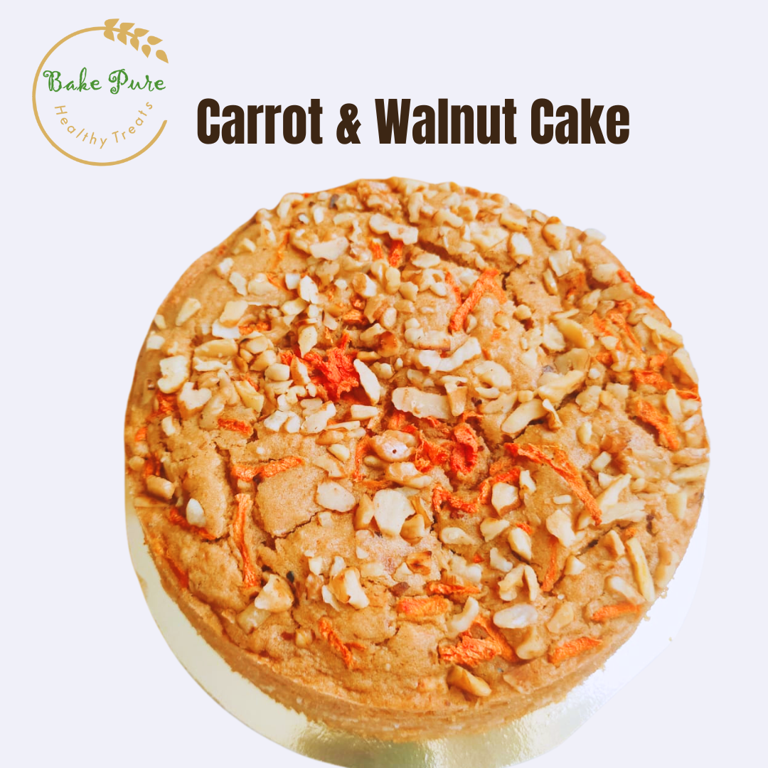 Carrot & Walnut Sponge Cake