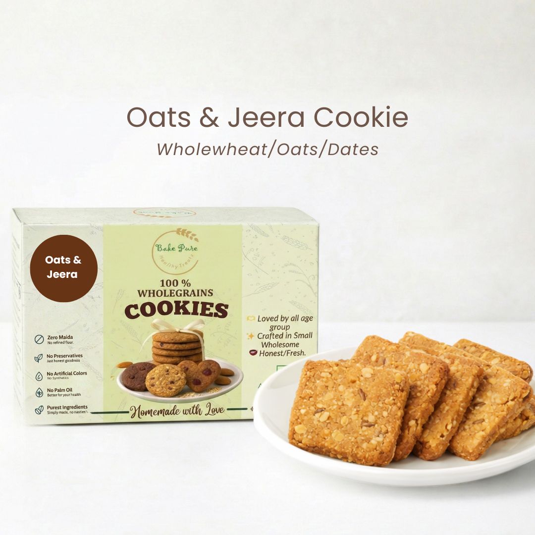 Oats & Jeera Cookies
