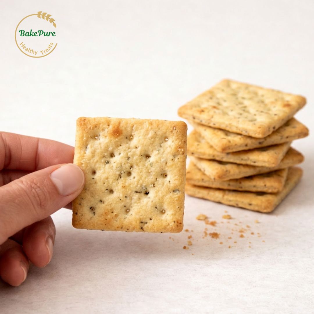 Sourdough Herbed Crackers