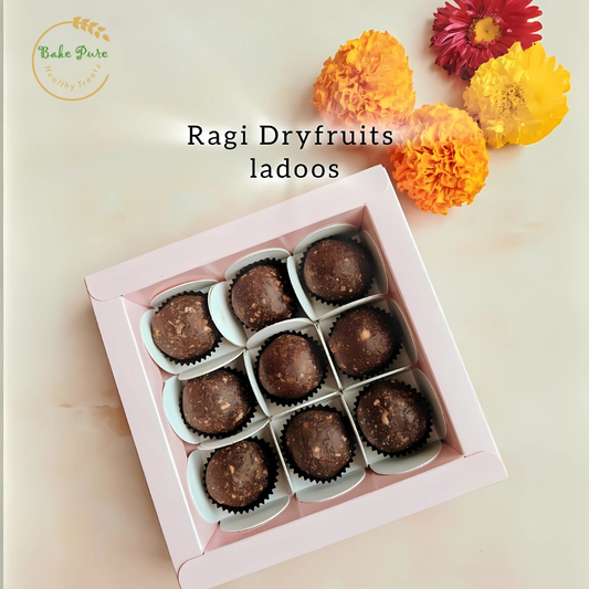Ragi Dry-fruit Ladoo