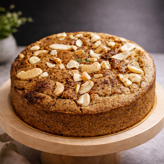 Coffee & Cashew Sponge Cake