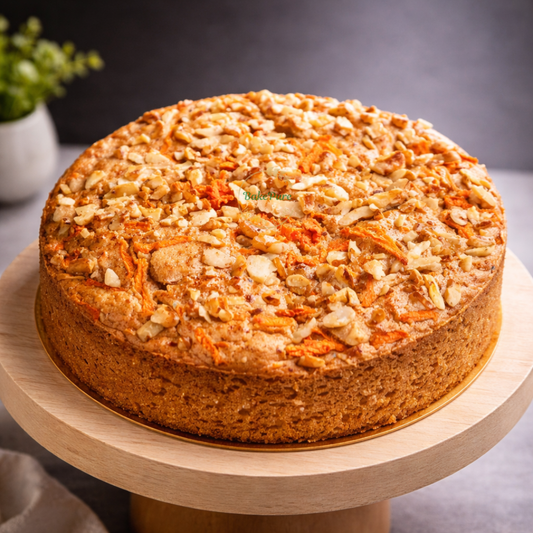 Carrot & Walnut Sponge Cake