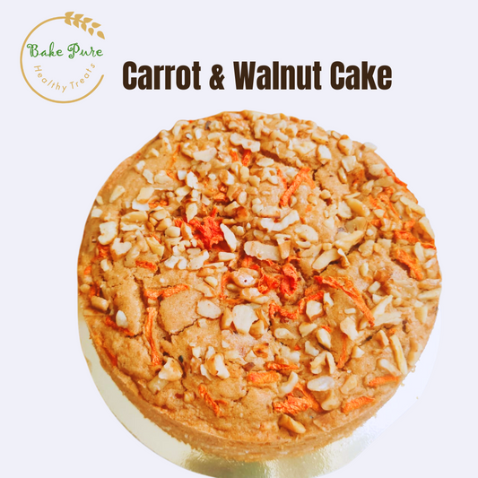 Carrot & Walnut Sponge Cake