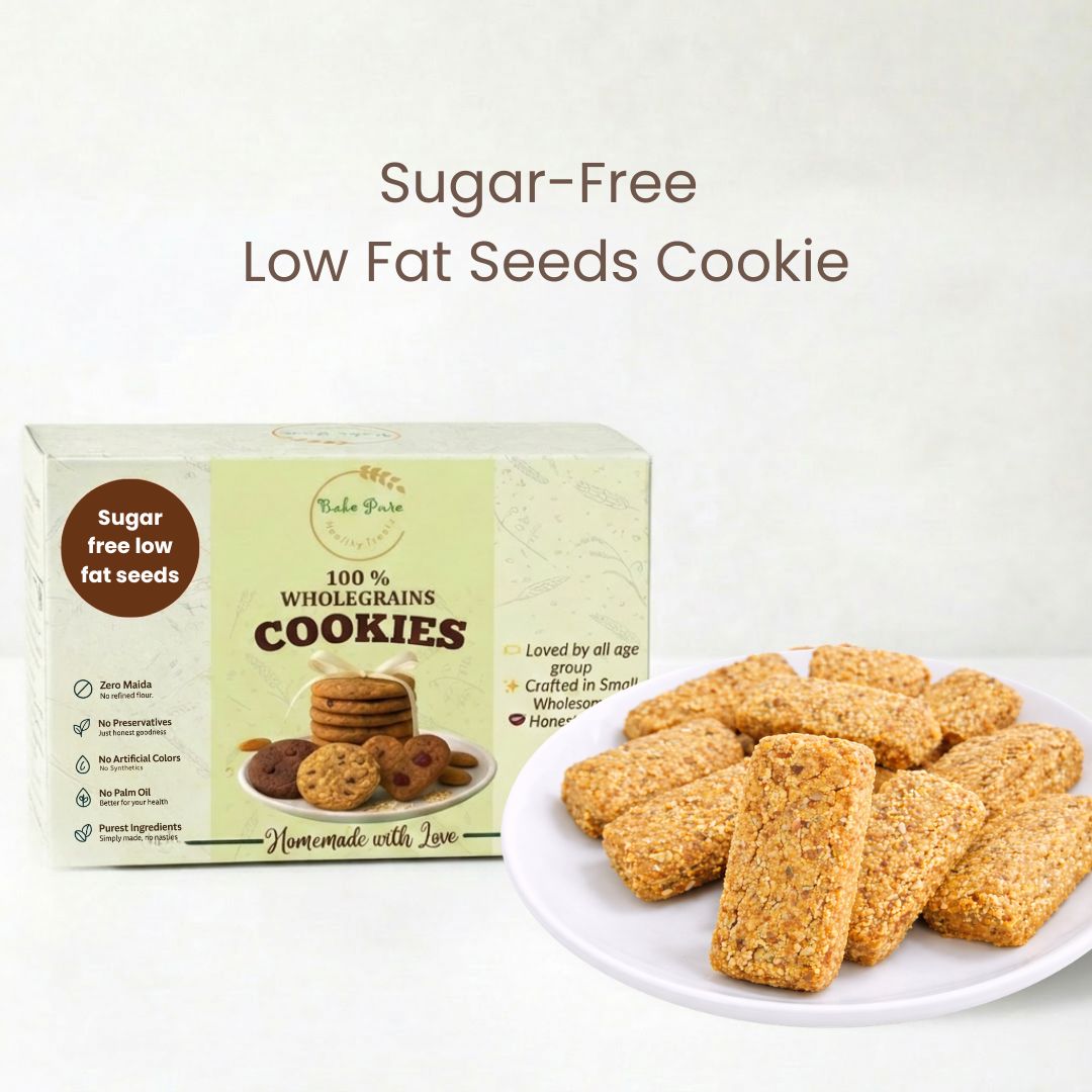 Sugar Free Low-Fat Seeds Cookie