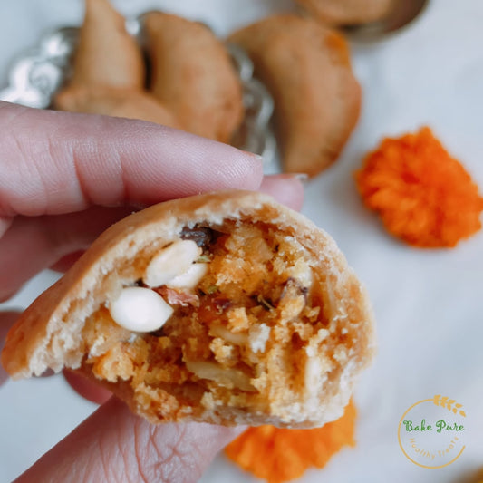 Baked Gujiya with Premium Ingredients