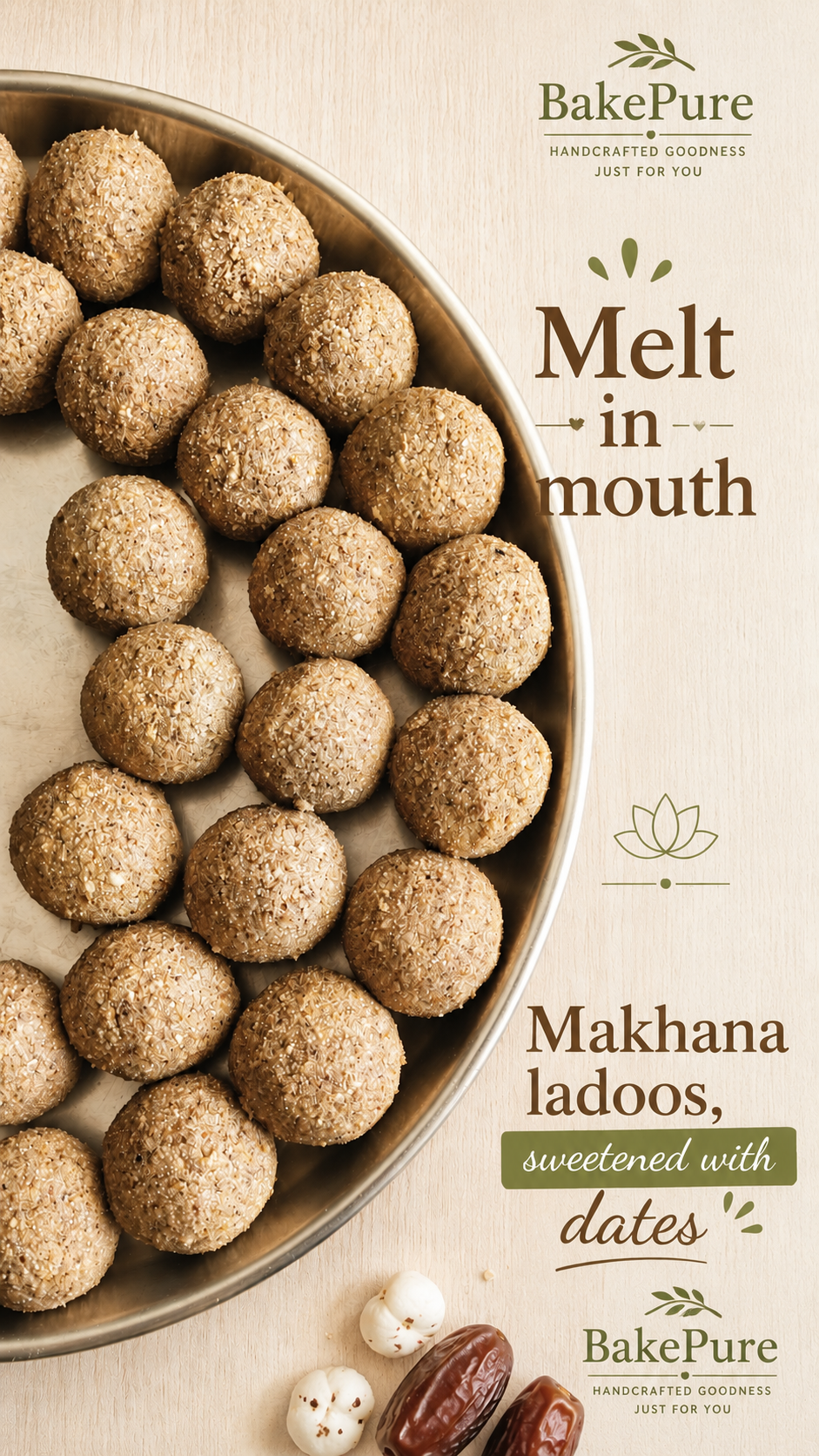 Makhana ladoos