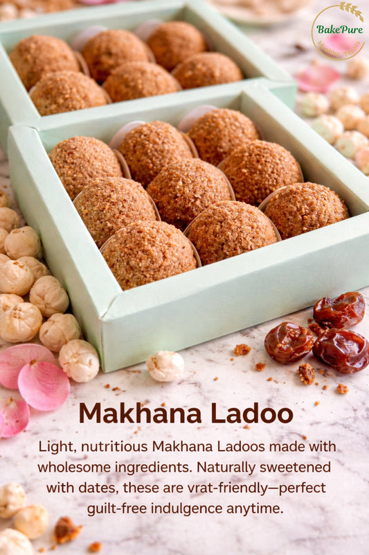 Makhana ladoos (9 pcs/box)